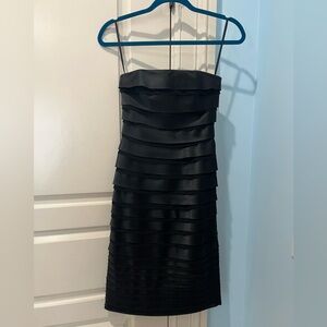 White House Black Market Strapless Layered Dress